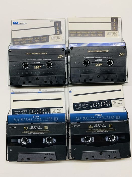 Аудіокасети TDK MA-EX, MA, Maxell Metal-CD‘S
