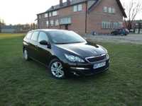 Peugeot 308 Navi,Panorama Dach,Kamera Cofania,Klimatron,Ledy,Grzane Fotele,Serwis.