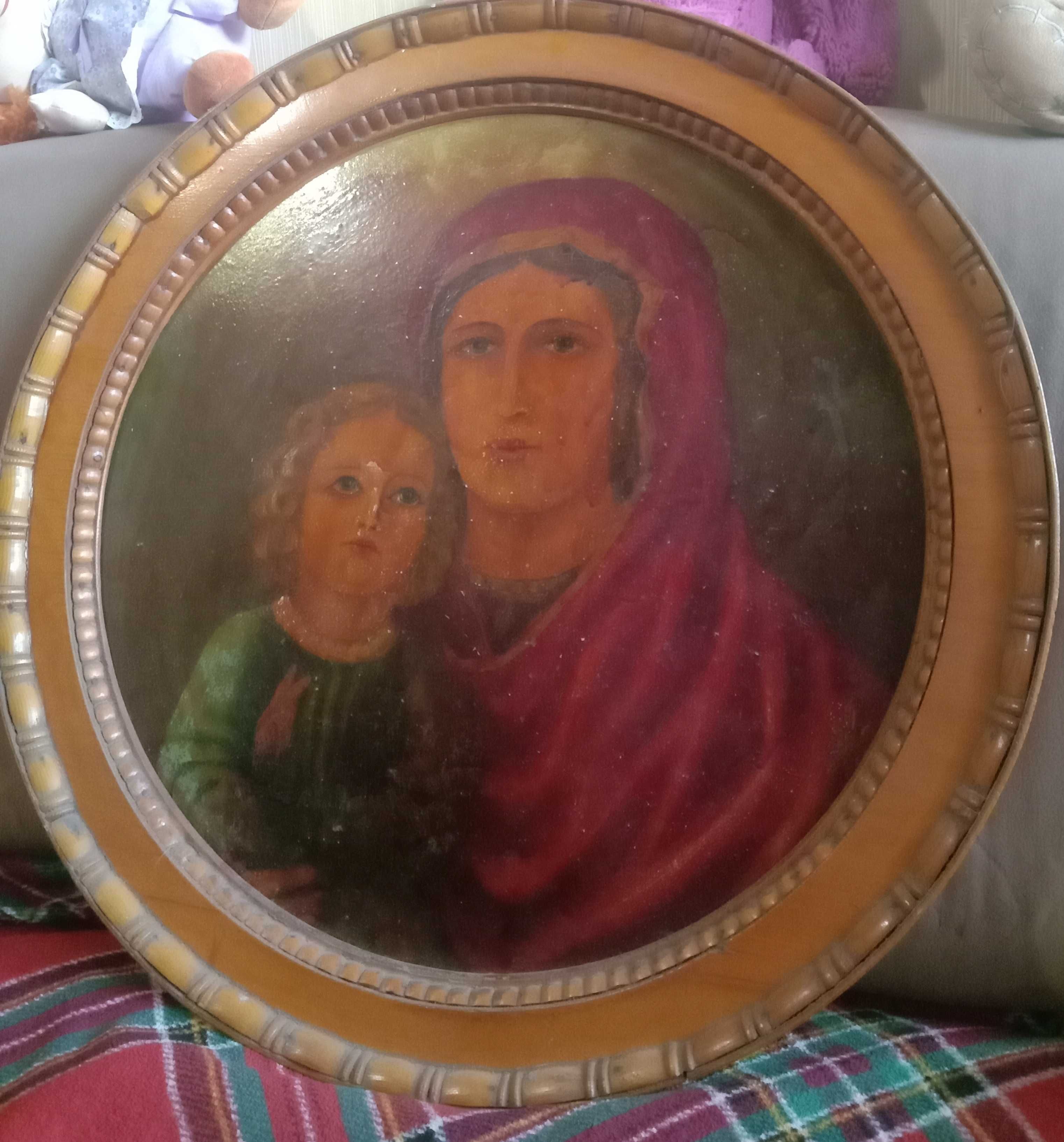 Икона Дева Мария с младенцем