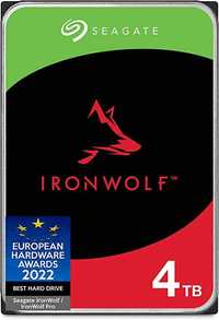 Seagate IronWolf, 4 TB, 6 GBit/s, HDD, Cache da 64 MB (novo)