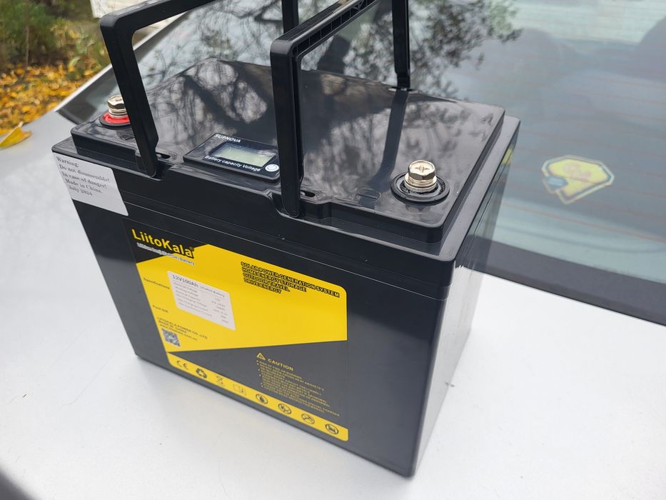 Lifepo4 аккумулятор 100ah 12v  Llitokala акб батарея 12в