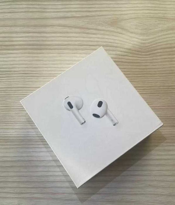 Беспроводные Топовые Наушники аірподс 3 первой генерации 1в1 к