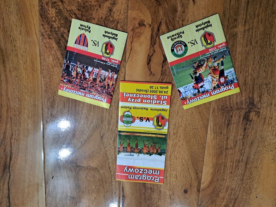 Programy meczowe Jagiellonia 2005/2006