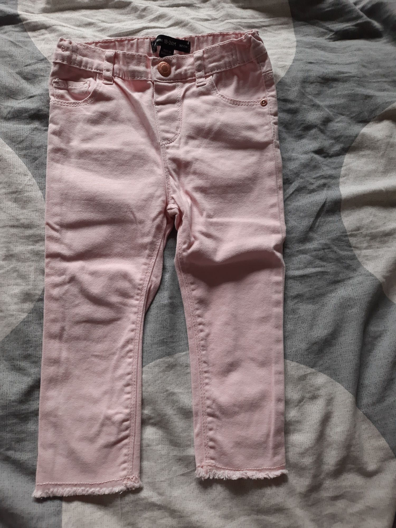 Spodnie leginsy jeansy 92 do 104
