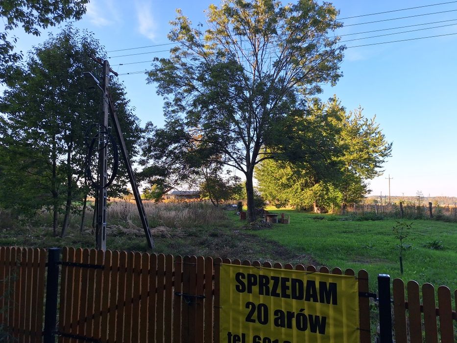Działka budowlana na Podhuciu, gm. Tarnawatka