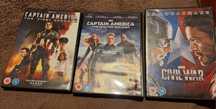 Dvd trilogia capitão América