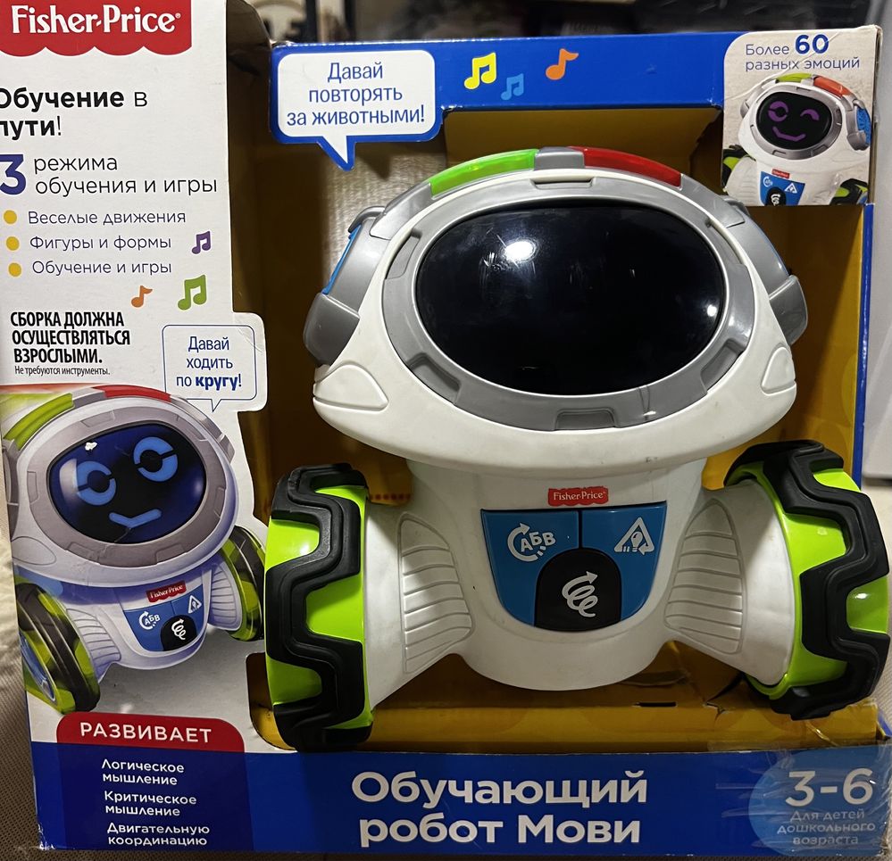 Интерактивная игрушка Fisher-Pr миice Think and learn Робот Мови