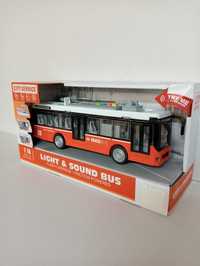 Zabawka Autobus z dźwiękiem i światłami.