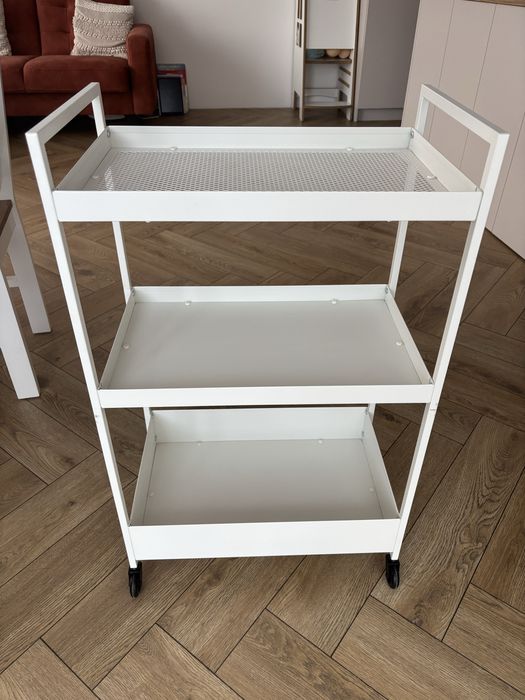 Nissafors ikea wózek wyspa na kółkach/ regał