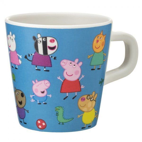 Kubek dziecięcy Świnka Peppa z uchem bez BPA 180 ml