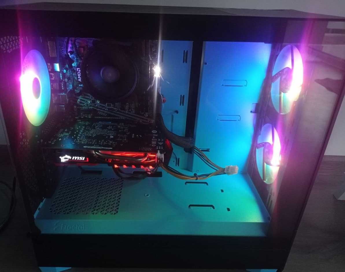 Komputer gamingowy Ryzen 5 / GTX 1050 Ti / 16GB / SSD