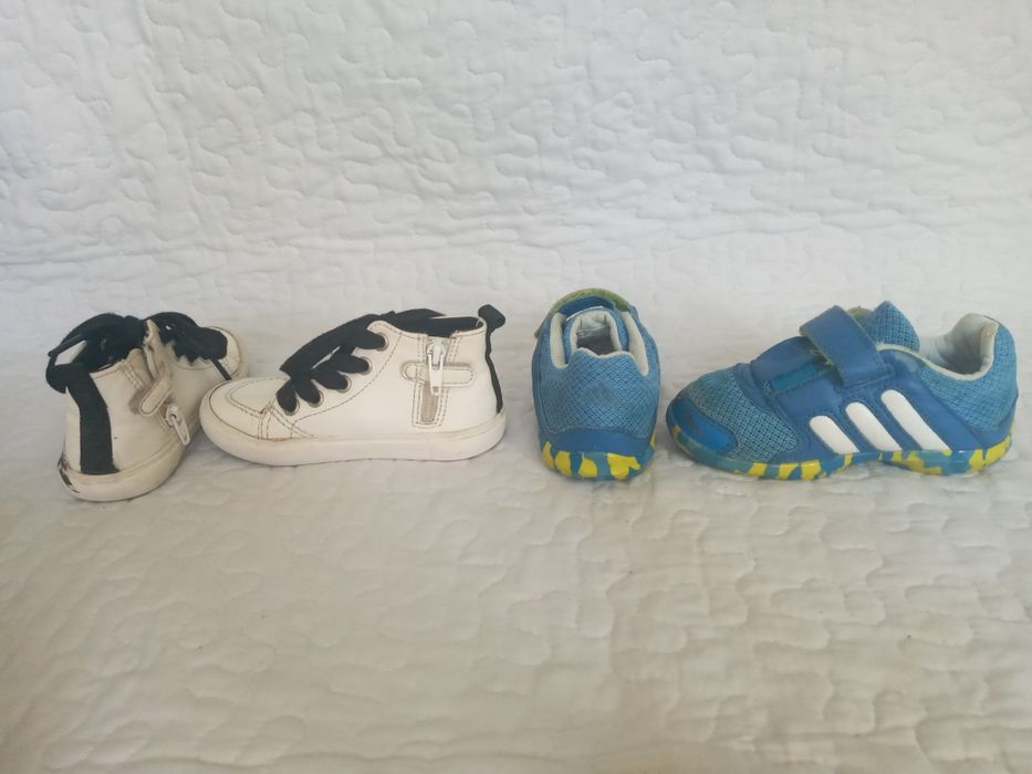 Кроссовки adidas, кеды next, светящиеся, на мальчика, 22-23