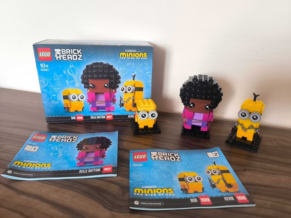 Lego Brick 'H'eadz minions