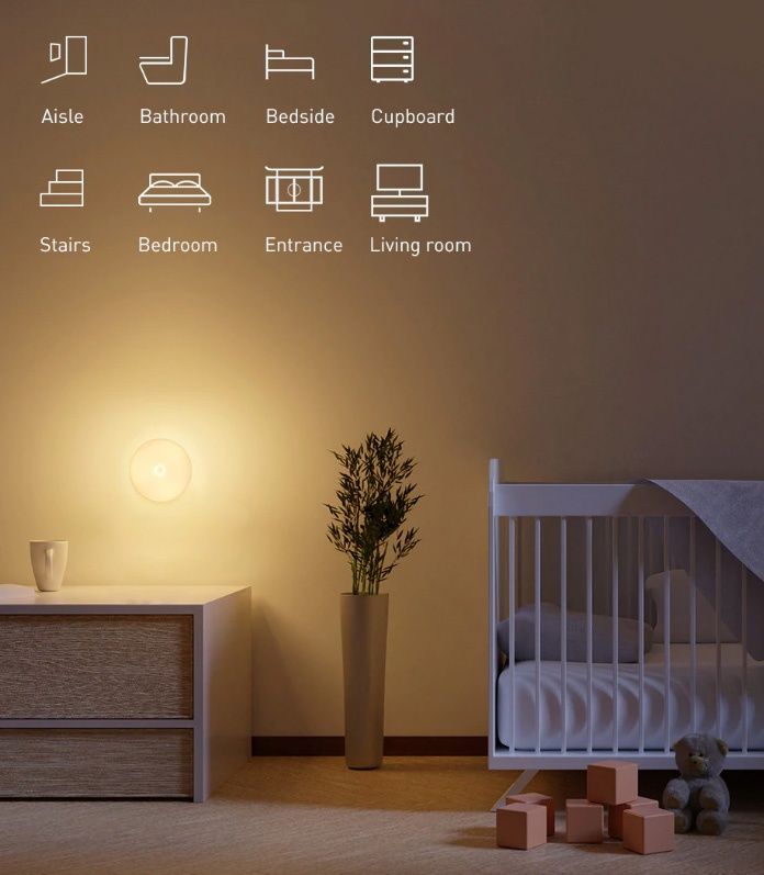Baseus Luz LED noturna inteligente - LIQUIDAÇÃO

-Warm Light-Nova-24h