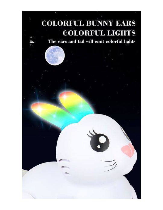 Brinquedo Interativo Coelho Qiaoyang QA-RB15