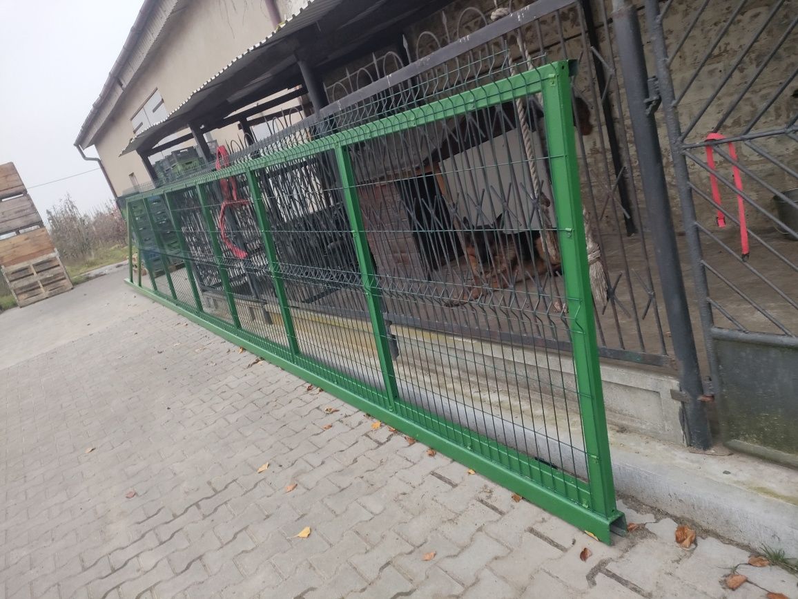 Brama przesuwna pod automat
