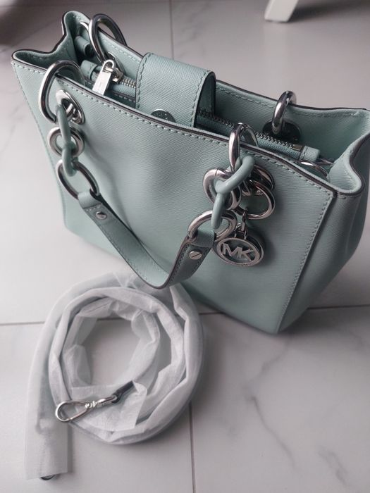 Oryginalna torebka Michaela Korsa miętowa