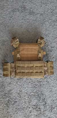 Kamizelka plate carrier molle coyote brown cordura ROC