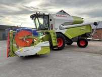 CLAAS TUCANO 440 vario 6,60 kompletne+wózek 2011 r.