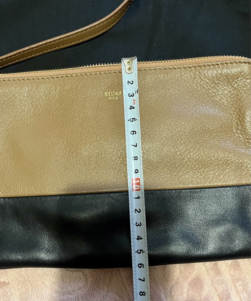 Сумочка-клатч Celine Solo Bicolor Leather Clutch