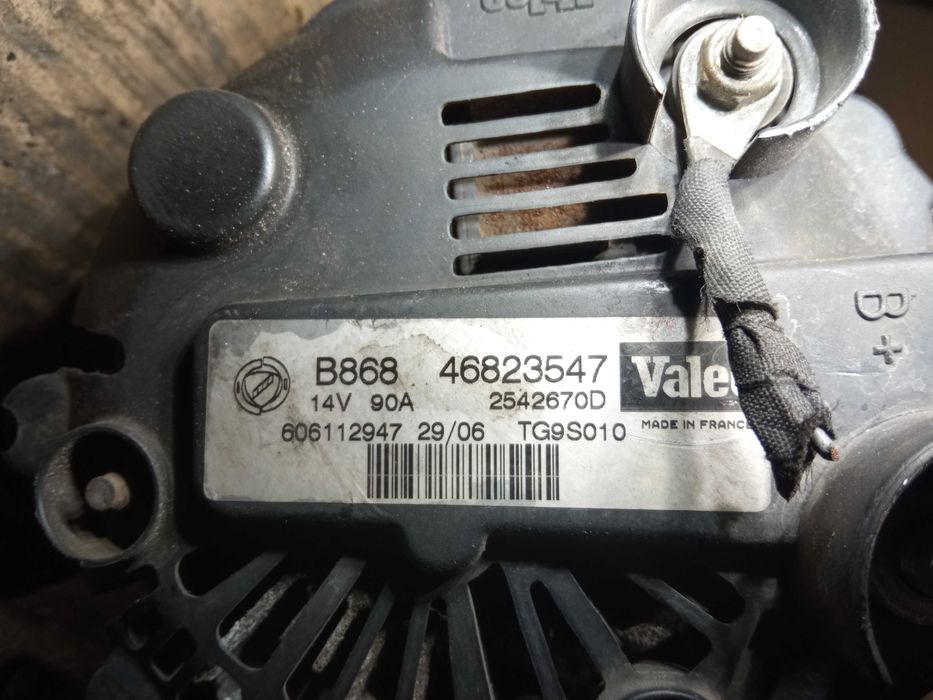 Alternator Fiat Grande Punto 1.3 M-Jet 4682/3547 Siedlce