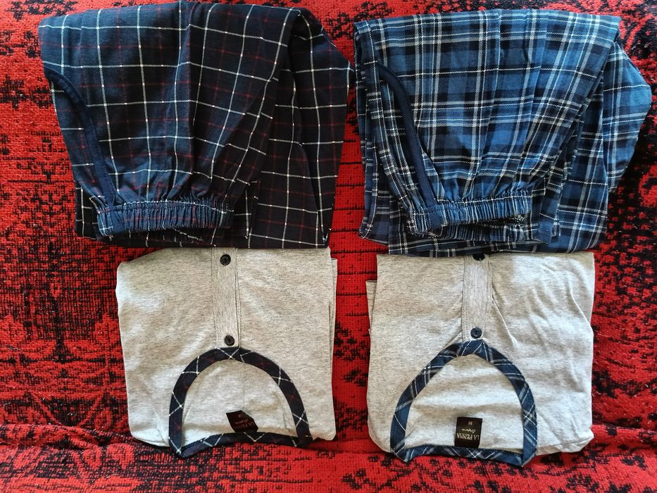 Piżamy męskie bawełniane