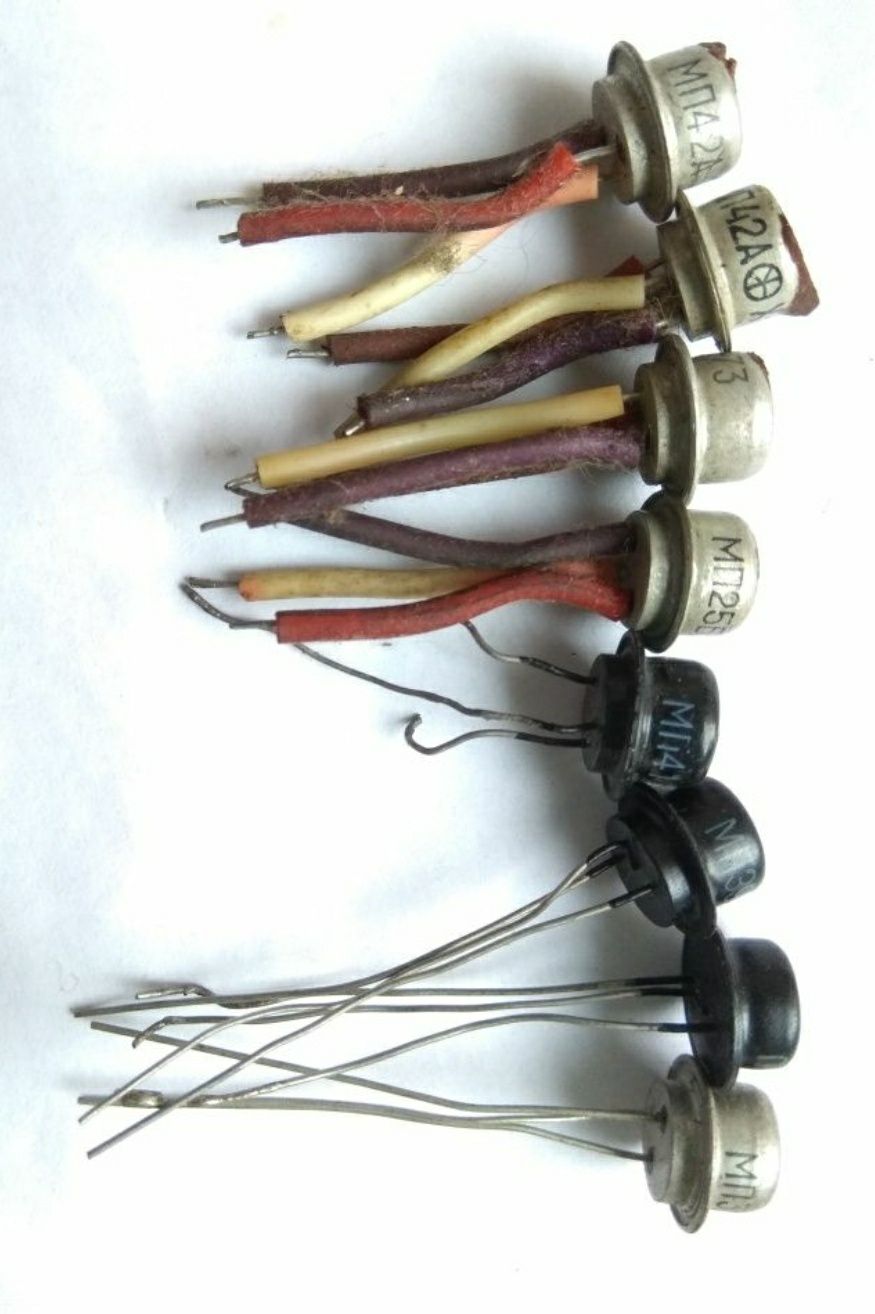 Транзистор П9А, МП25Б, МП39, МП41, МП42А СССР