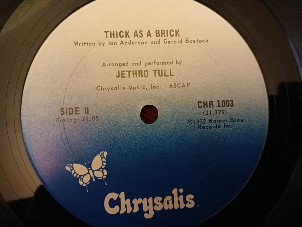 Płyta winylowa Yes Fragile USA Jethro Tull Thick As a Brick Press LP