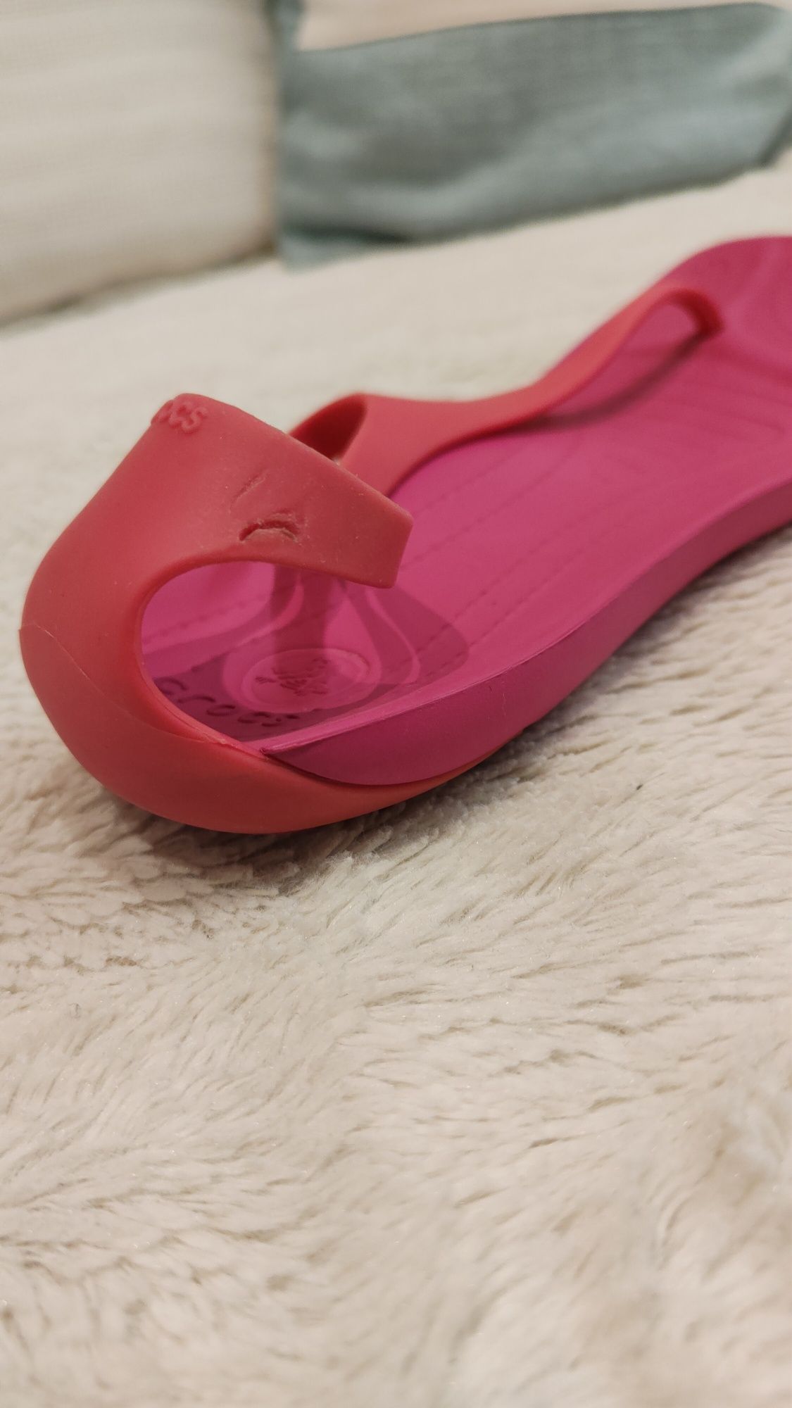 Crocs Candy Pink W7 sexi flip