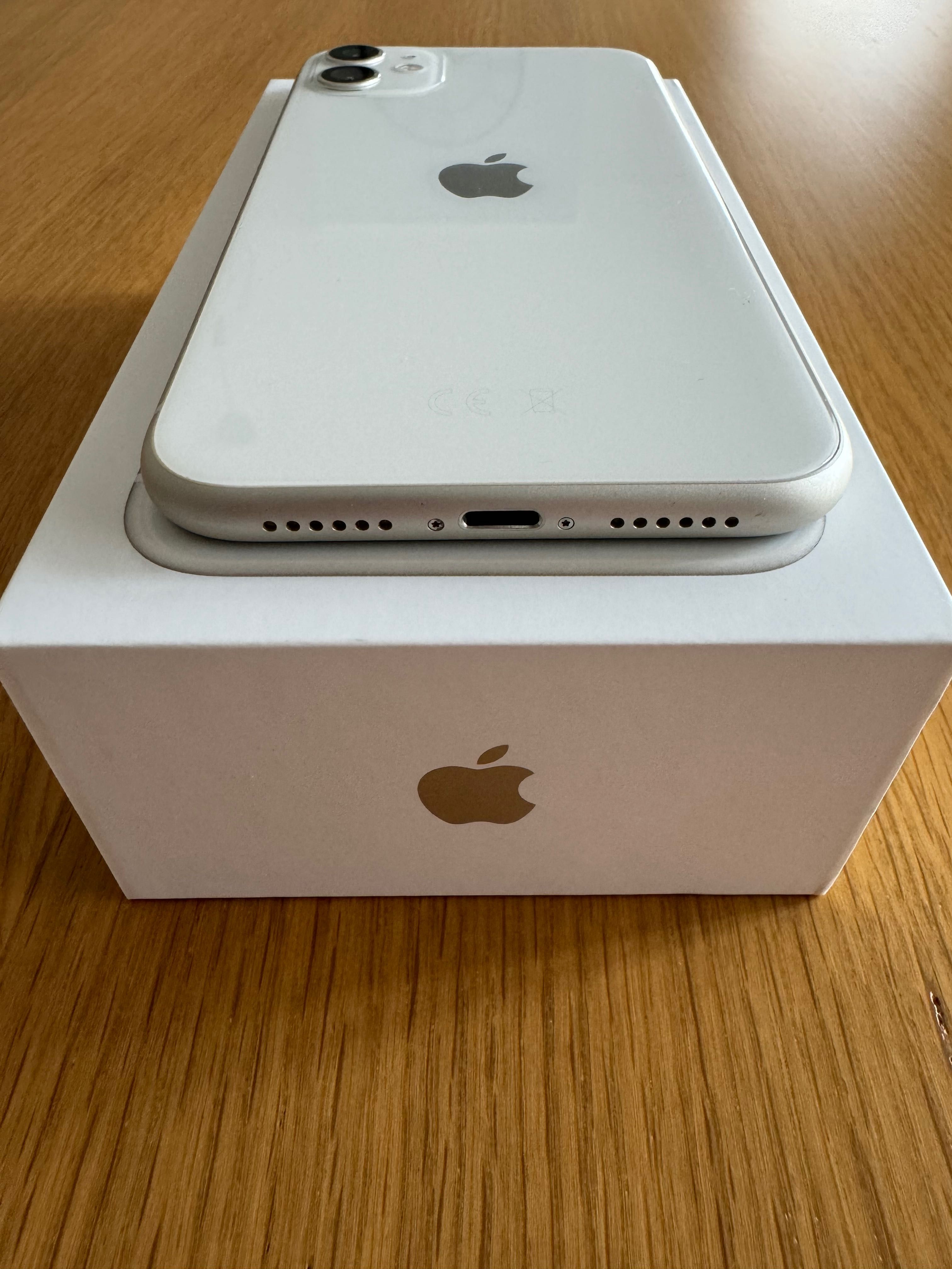 iPhone 11 Branco 128gb (oferta cabo + capas + proteção câmara)