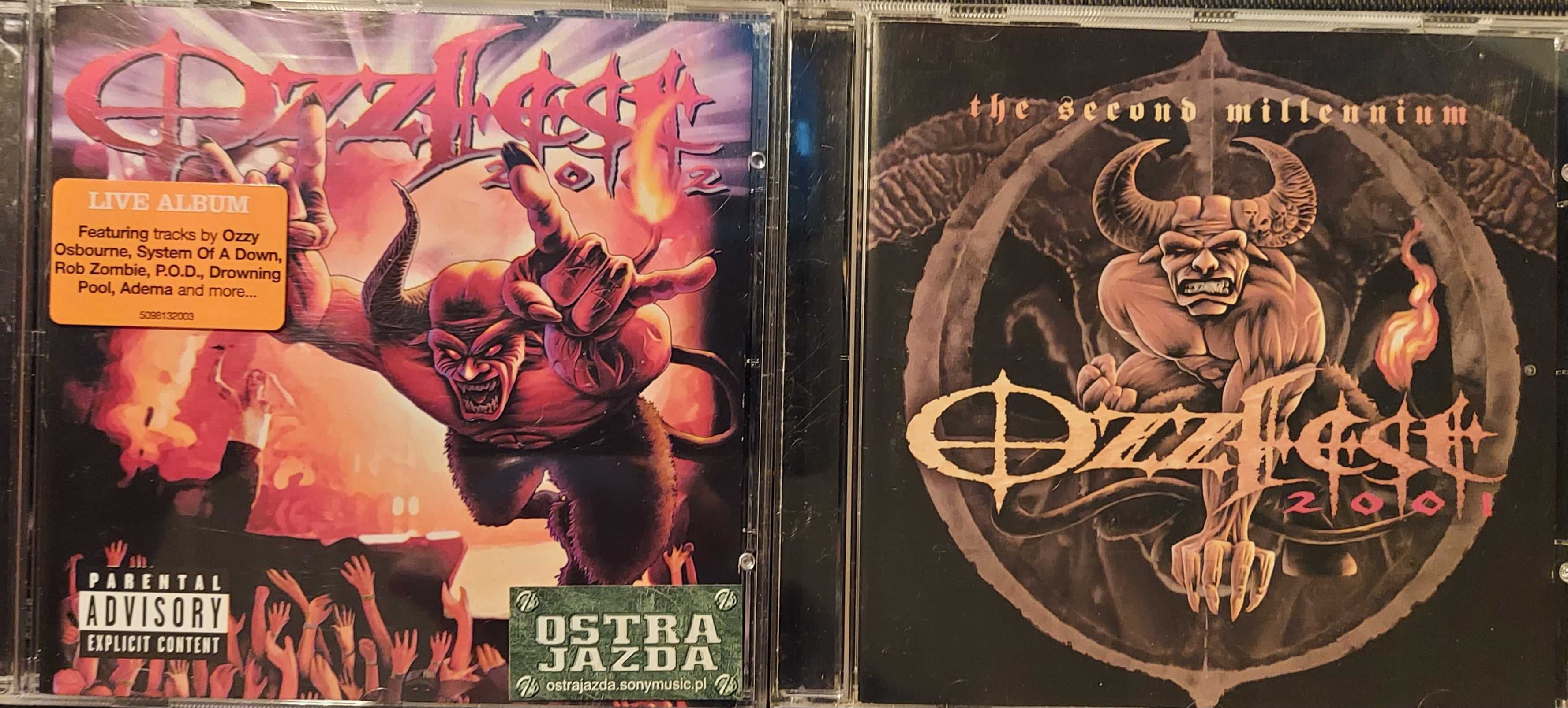 OzzFest 2001 i 2002 r.koncerty CD.