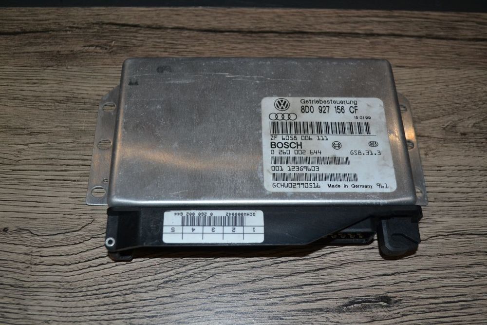 AUDI A6 C5 A4 B5 STEROWNIK AUTOMATYCZNEJ SKRZYNI BIEGÓW 8D0927156CF 0260002644