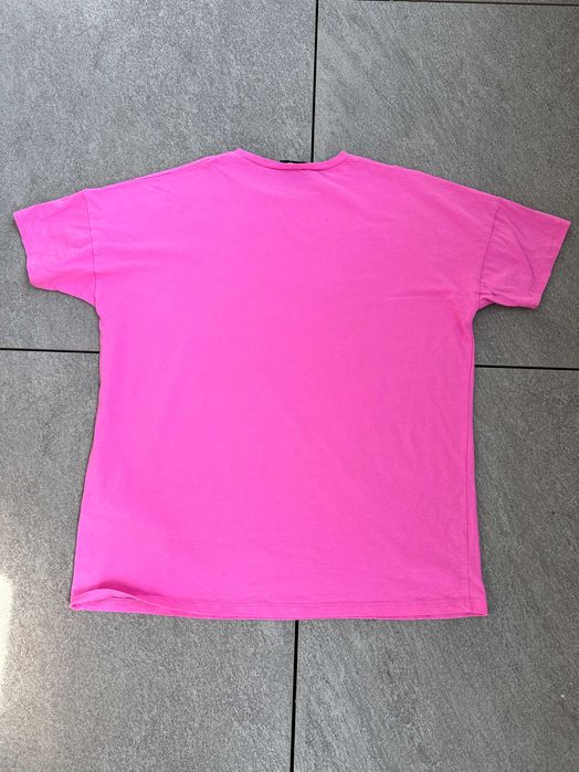 Koszulka DIESEL różowa damska t-shirt r. XL