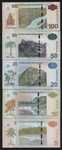 Set 5 peças Suriname  -UNC