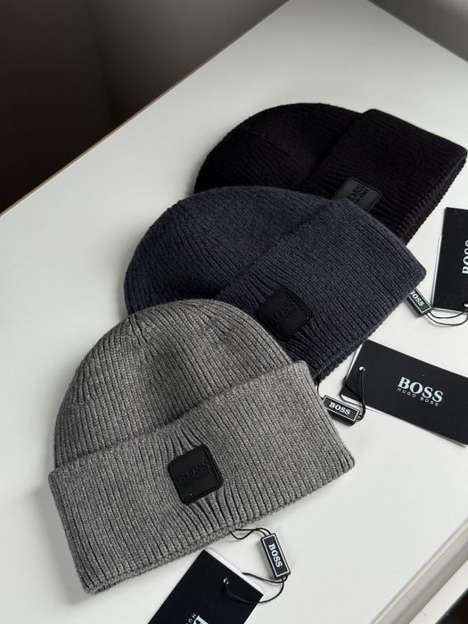 Чоловіча зимова шапка Босс Boss
