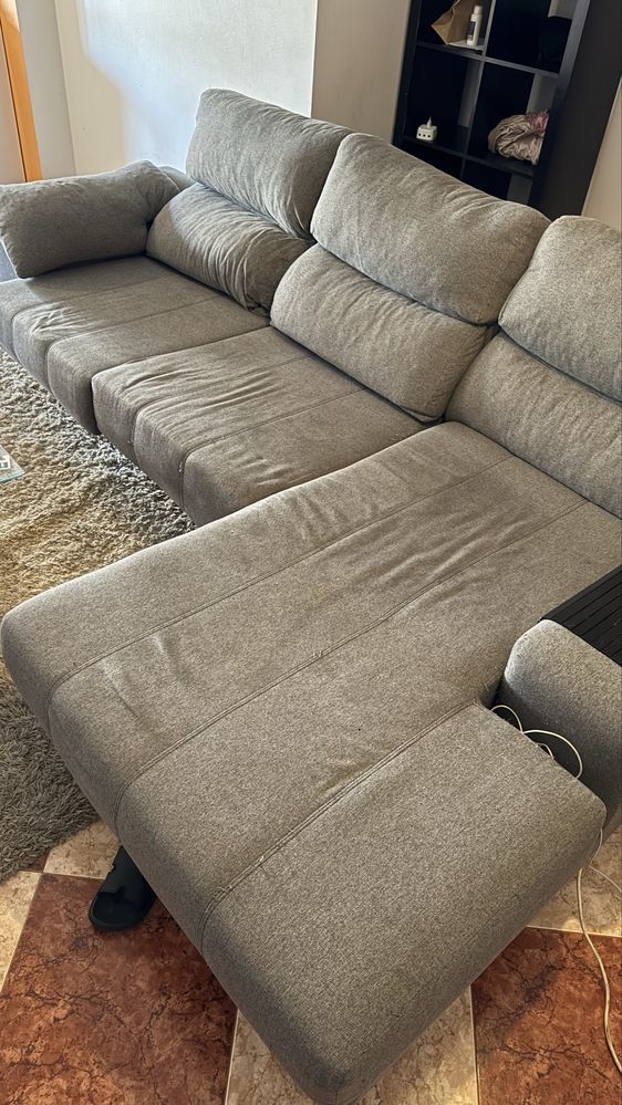 Sofá Chaise longue Conforama