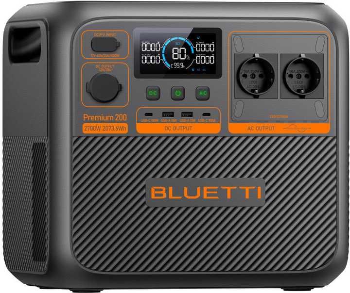 Зарядна станція Bluetti Premium 200 V2 Portable Power Station