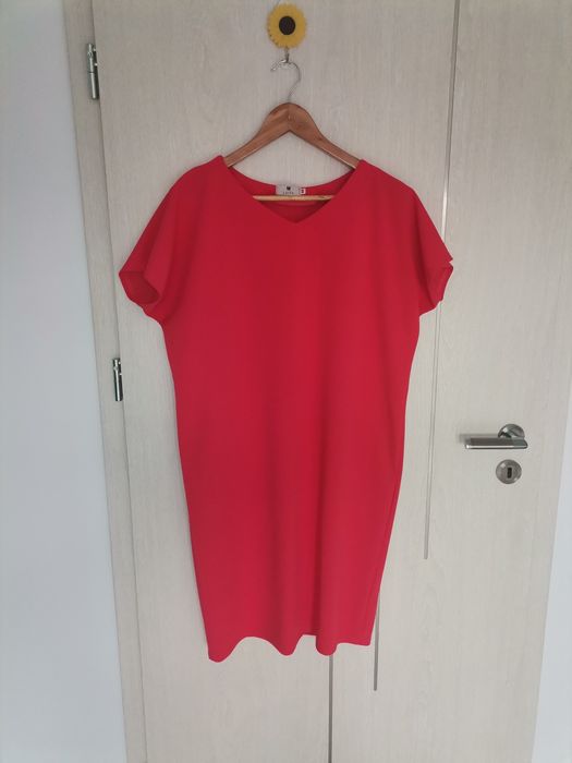 Sukienka różowa Luiza rozmiar 48