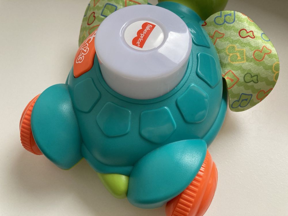 Interaktywna zabawka dla niemowląt Fisher Price żółw