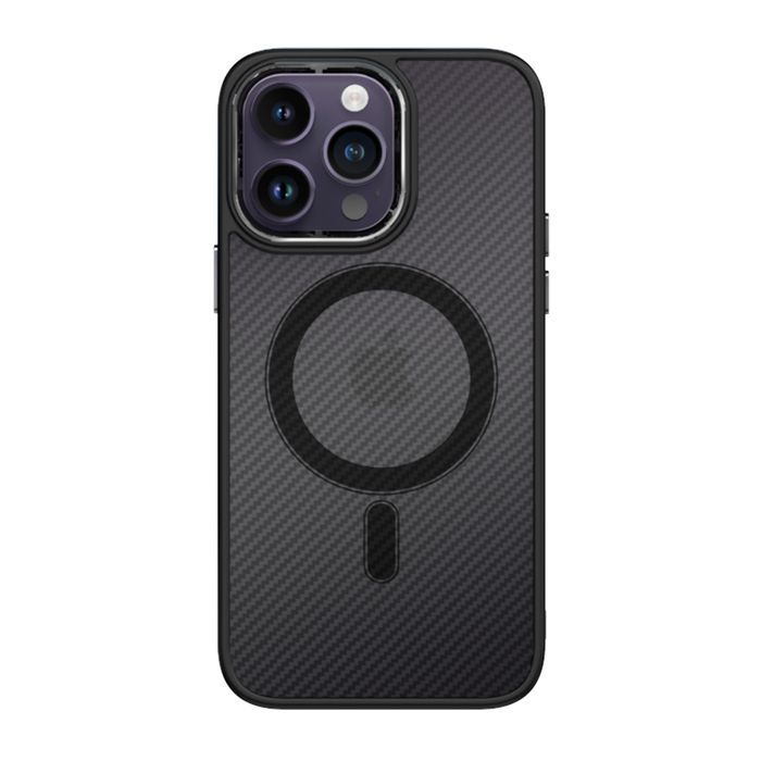 Tel Protect Magnetic Carbon Case Do Iphone 13 Pro Max Czarny