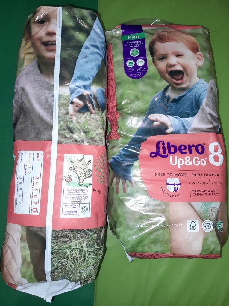 Продам памперсы-трусики Libero 8 на вес 19-30 кг,26 шт/в упаковке