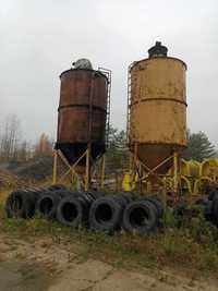 Silos zbożowy , na cement