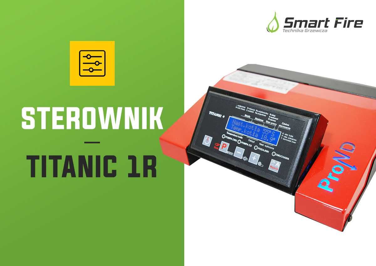 Sterownik do kotła na eko-groszek na 4 pompy + siłownik Iryd Rtz Pid