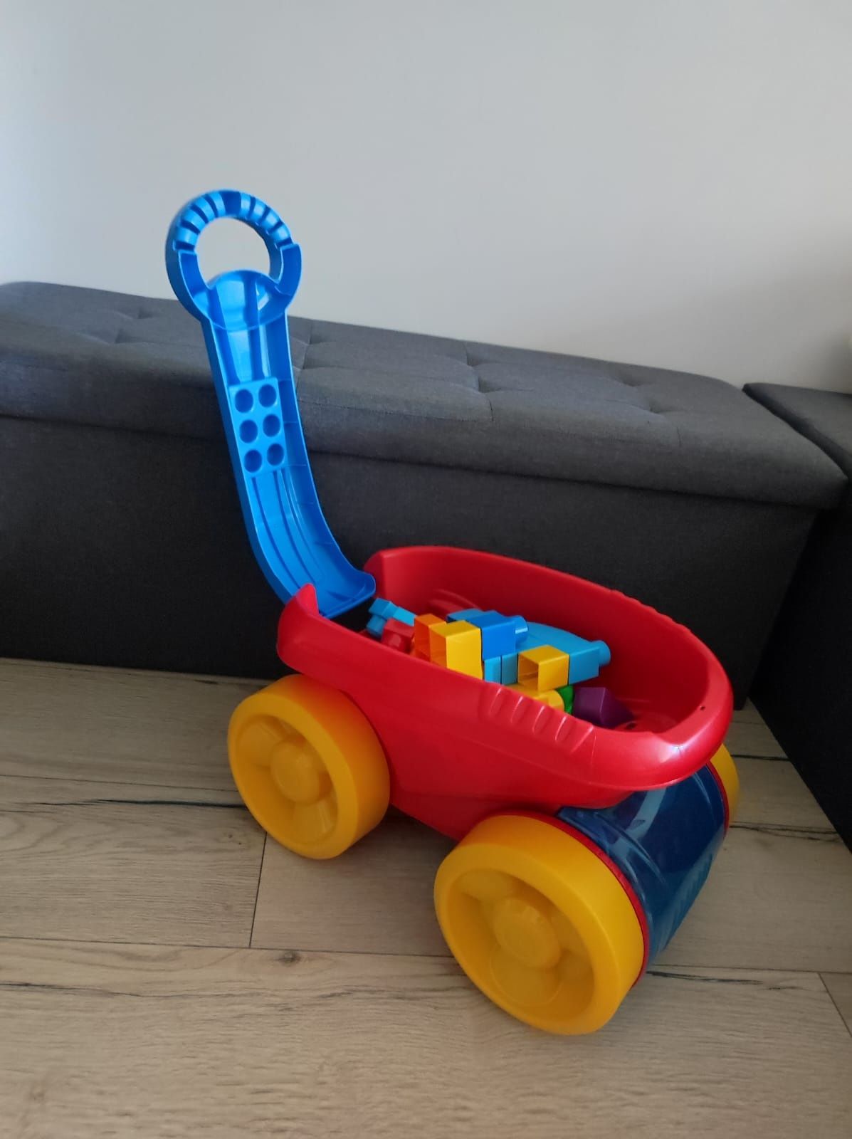 Mega Bloks First Builders - Wózek Zbieracz Klocków