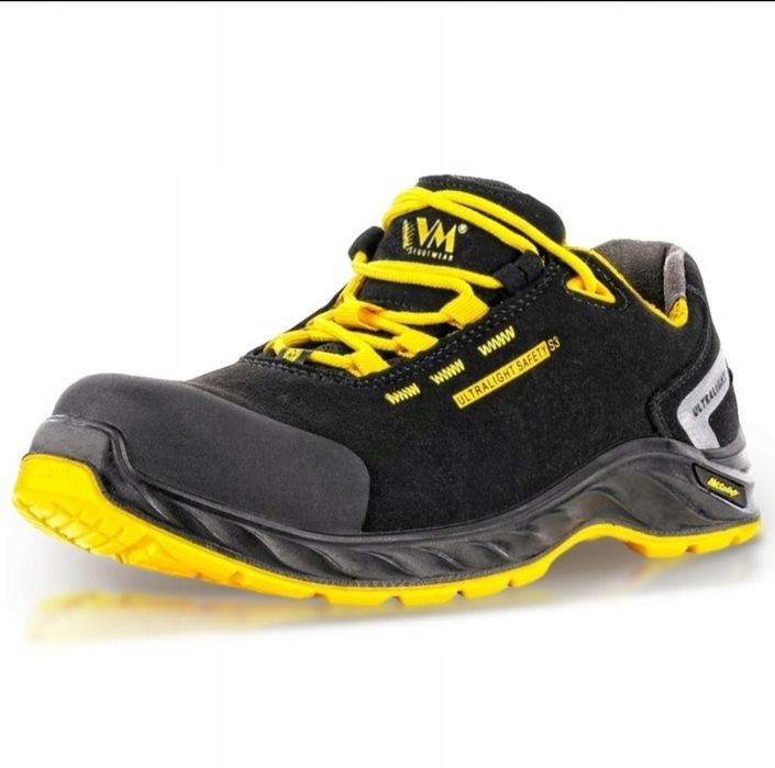 Buty Robocze Komfortowe Męskie Lekkie VM CALIFORNIA S3 ESD 43