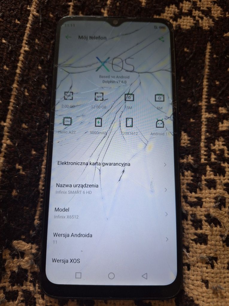 Smartfon Infinix