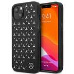 Etui Mercedes Silver Stars Pattern Na Iphone 13 Mini - Czarne