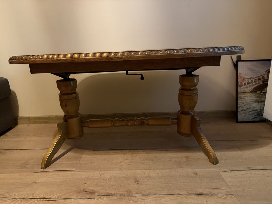 Ława/stół rozkładany i regulowany na wysokość