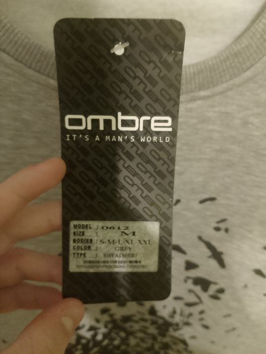 Sweter męski marki ombre