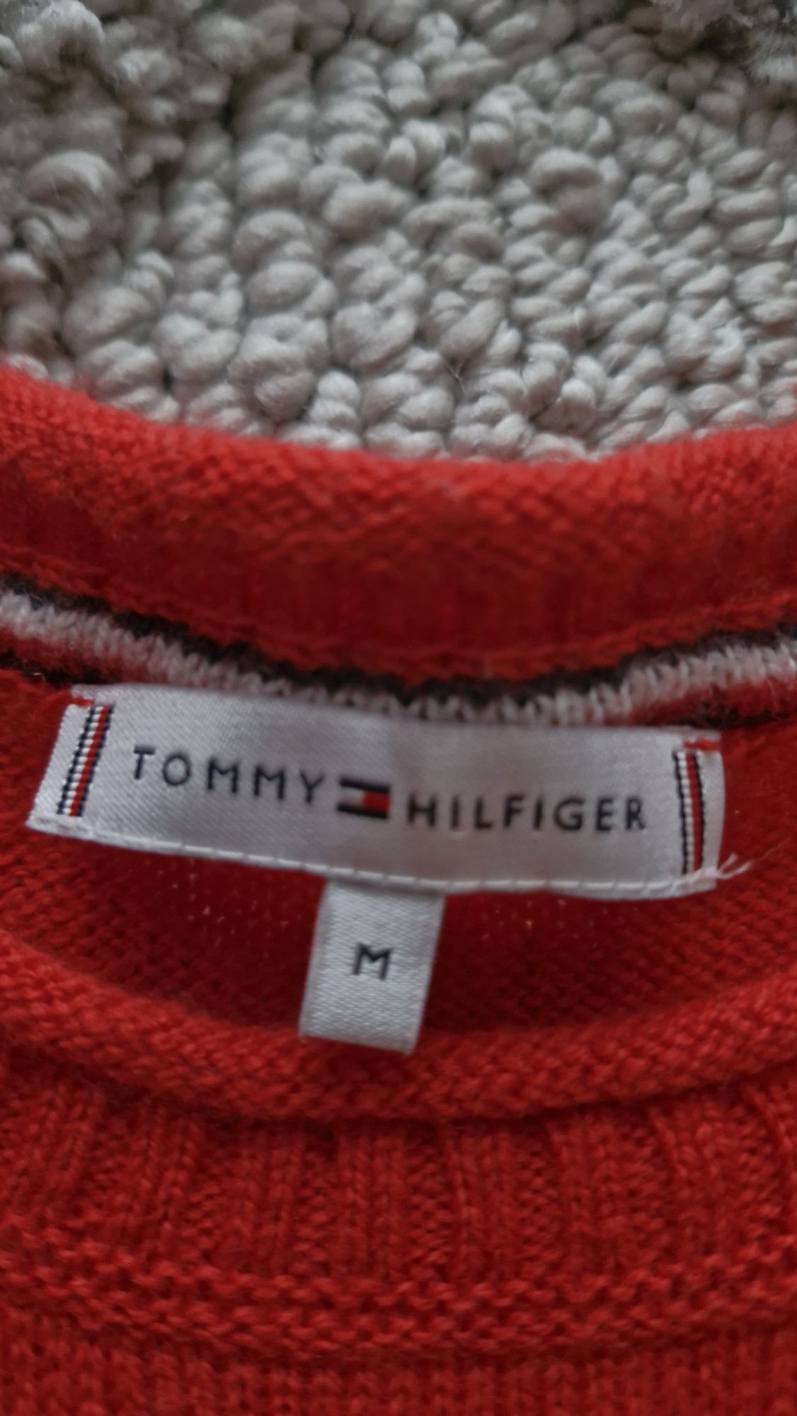 Tommy  Hilfiger wełniany sweter damski